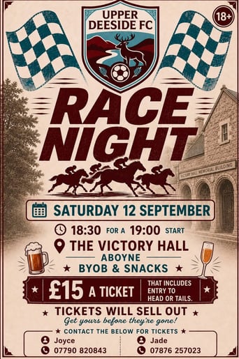 Race night poster